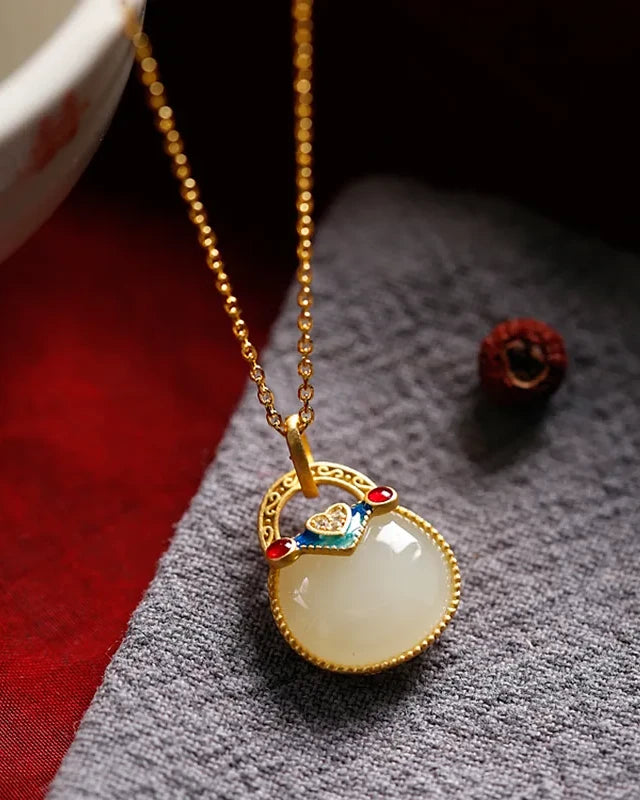 Serenity Lock Necklace