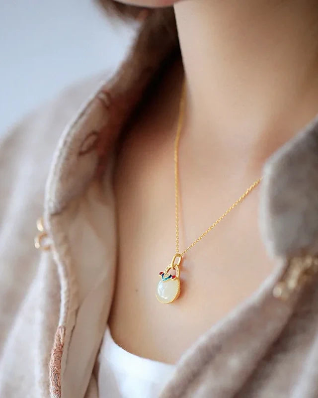 Serenity Lock Necklace