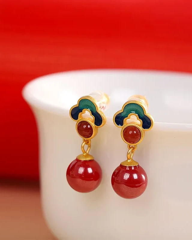 Serene Flame Earrings