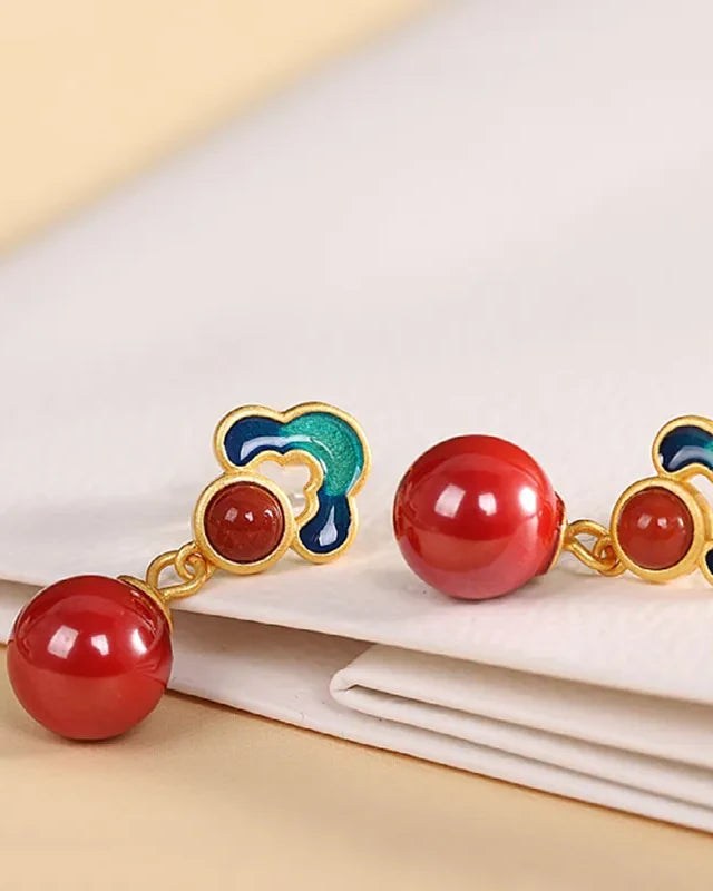 Serene Flame Earrings