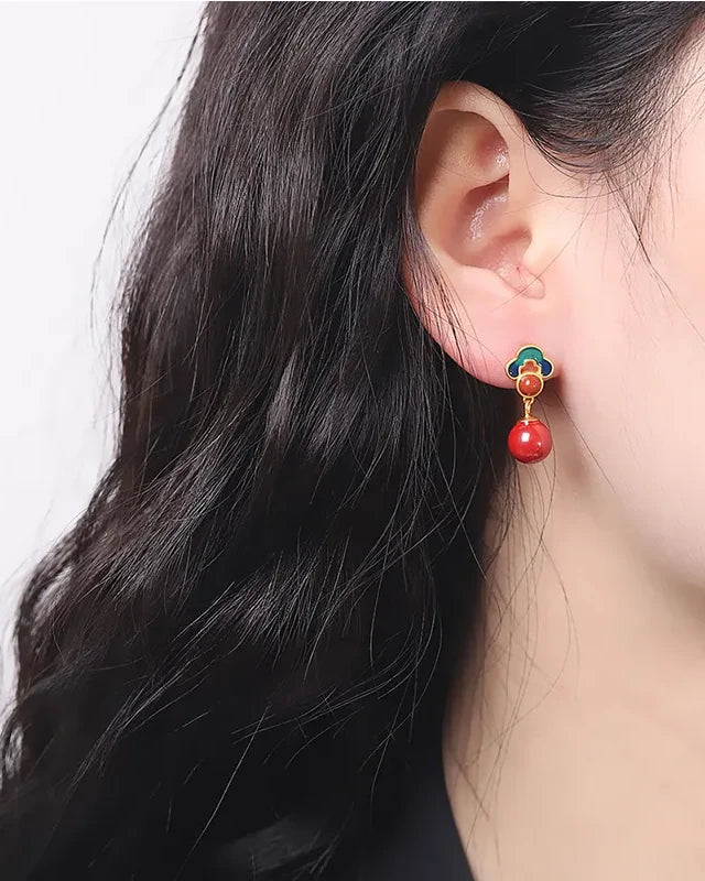 Serene Flame Earrings