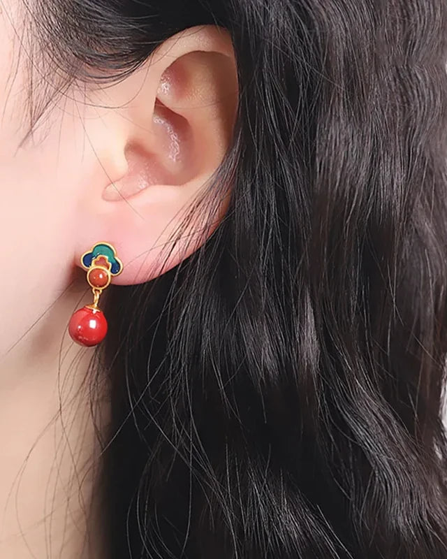 Serene Flame Earrings