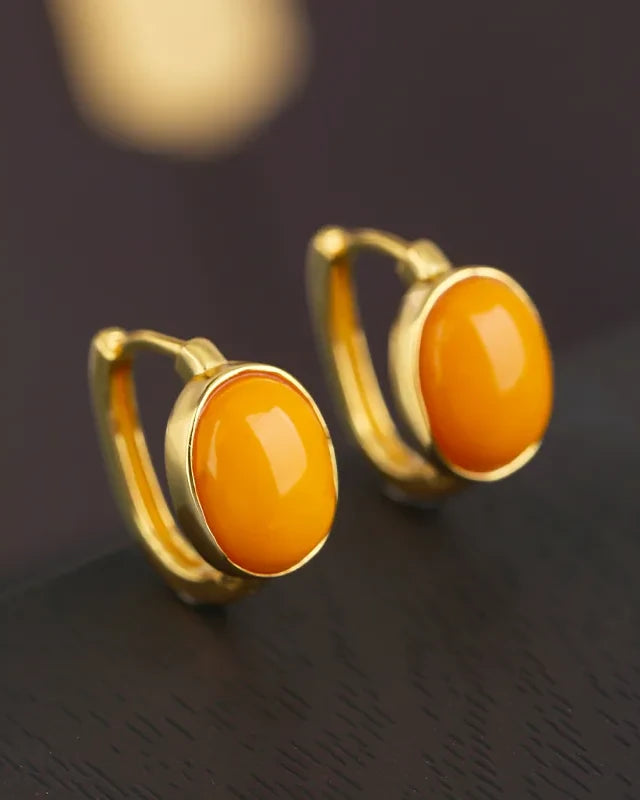 Golden Ember Earrings
