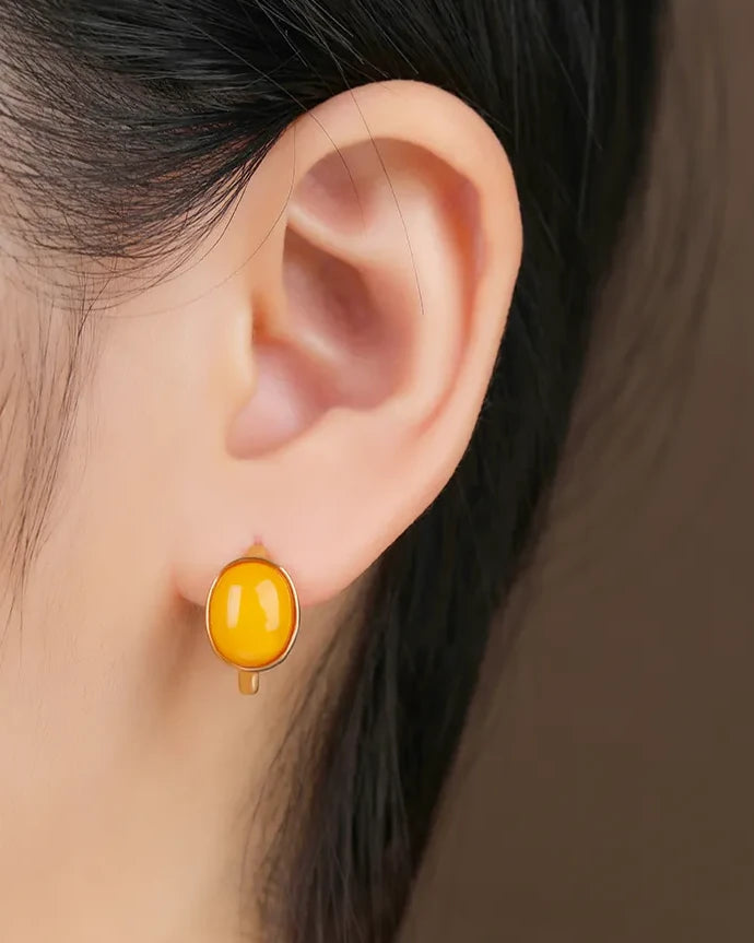 Golden Ember Earrings