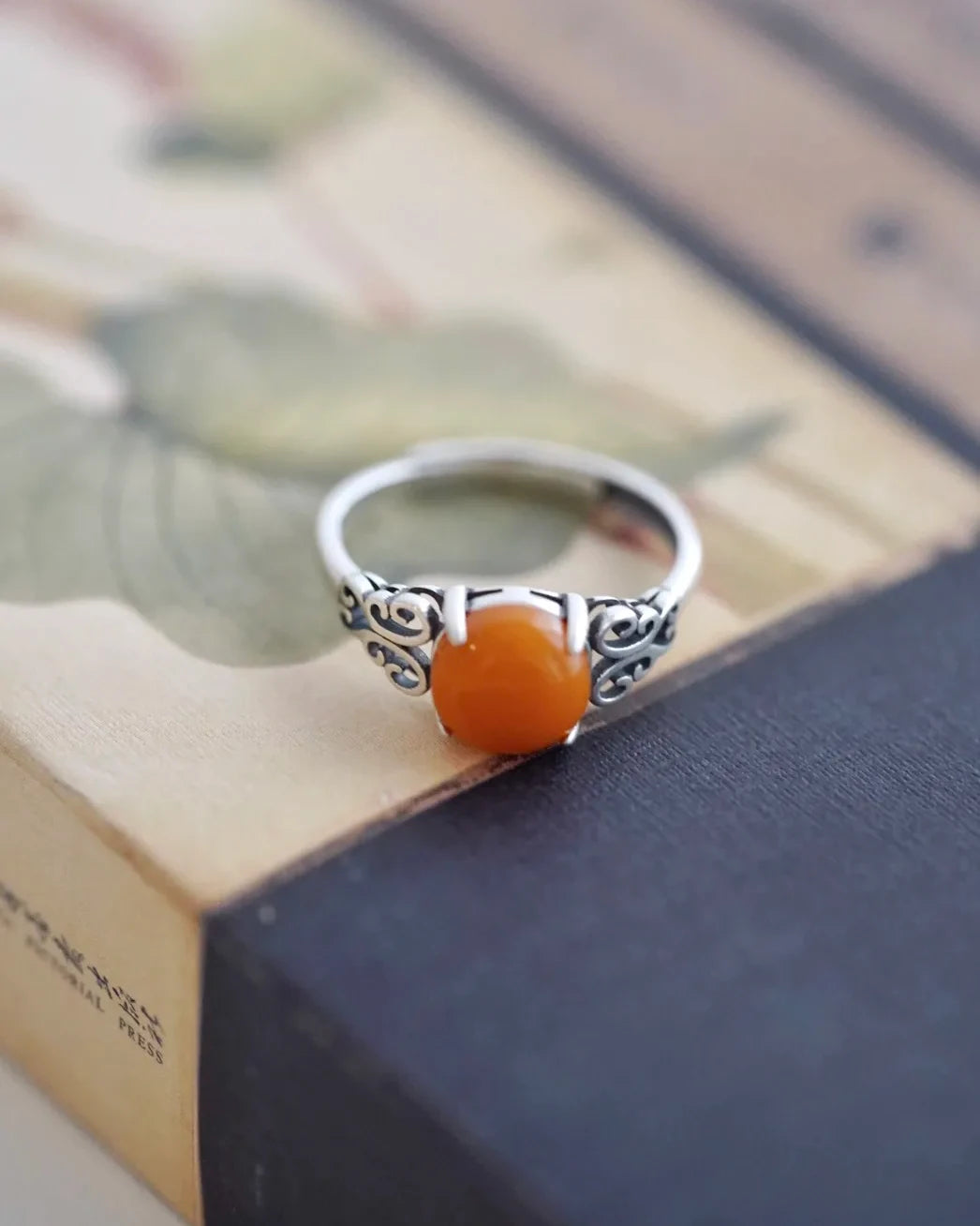 Solar Calm Ring