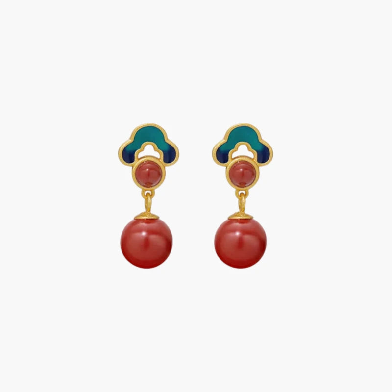 Serene Flame Earrings