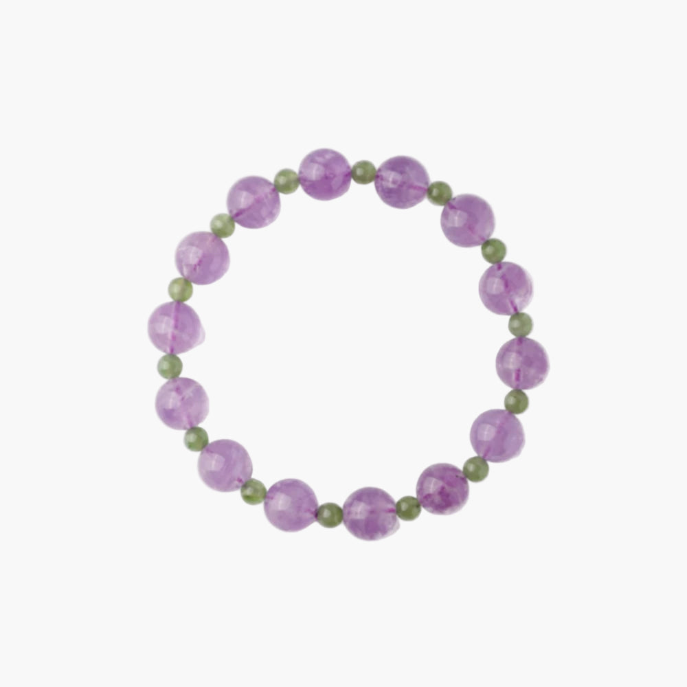 Lavender Jade Harmony Bracelet