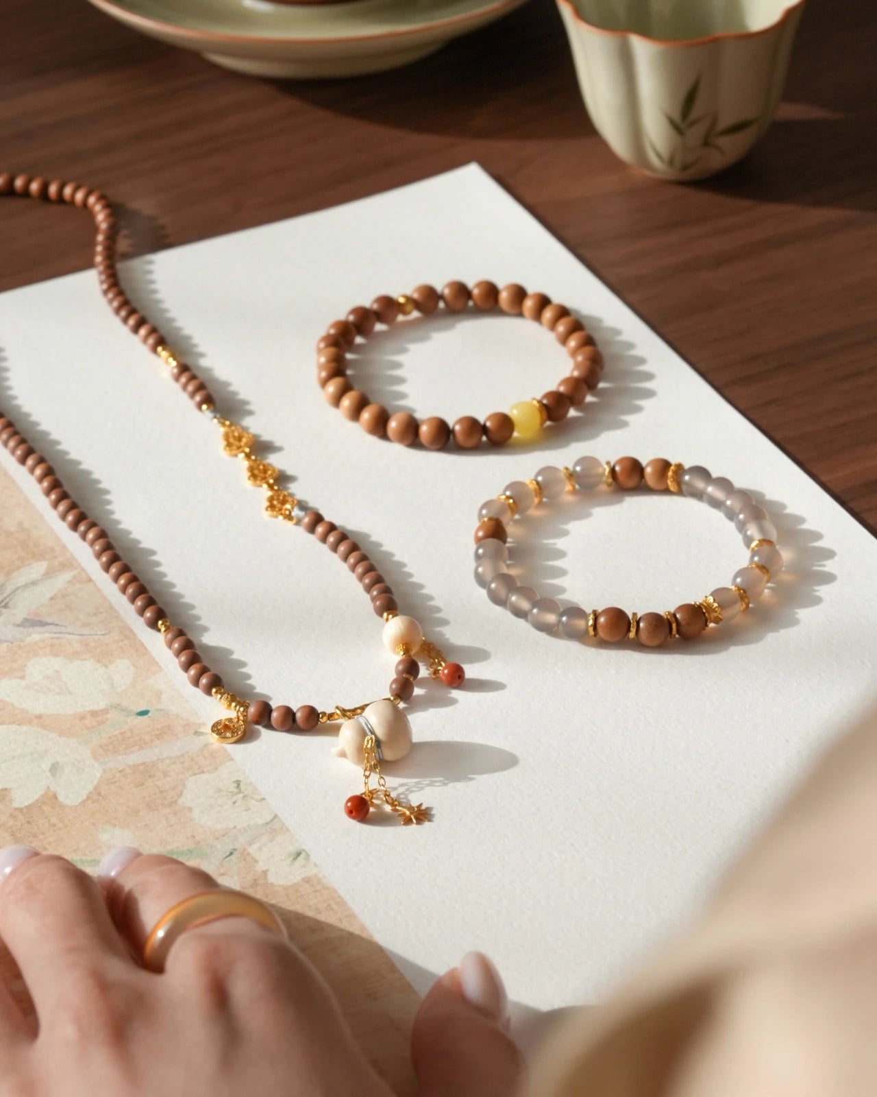 Golden Stillness Bracelet