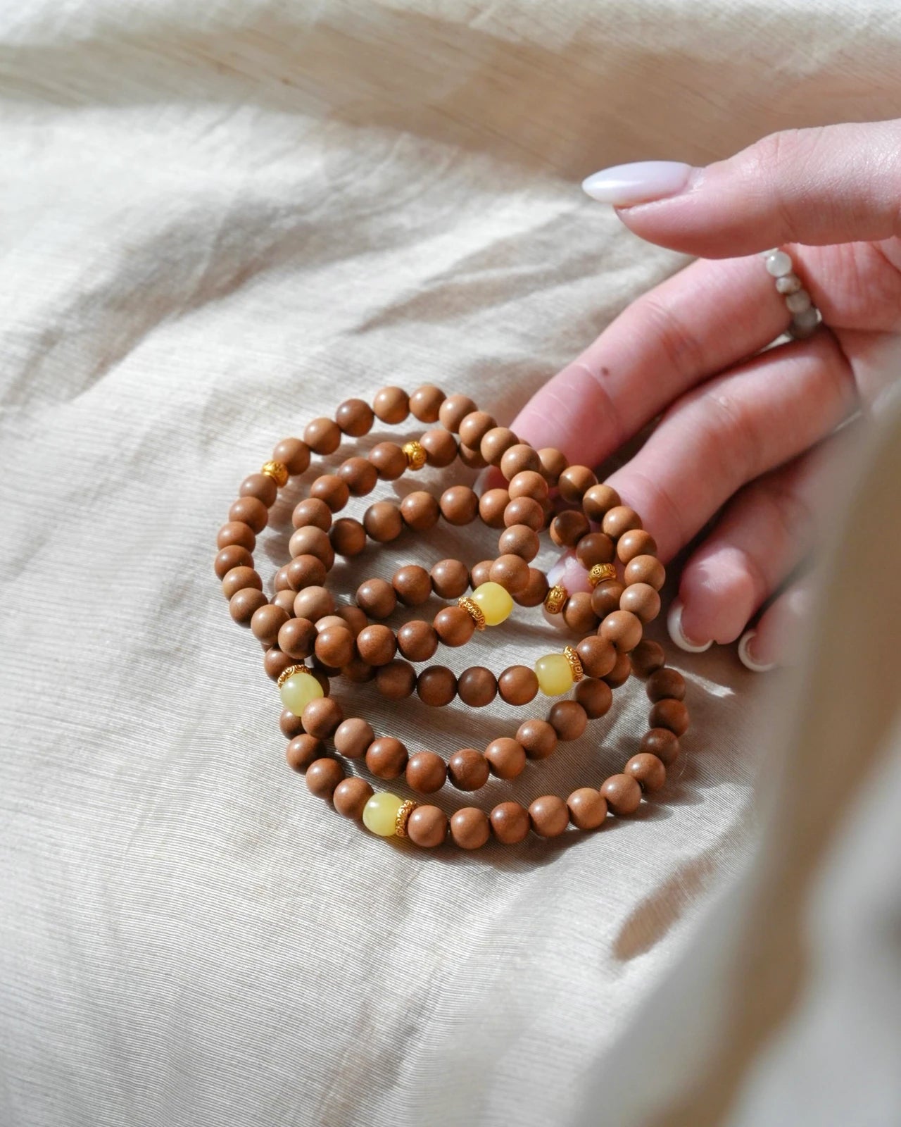 Golden Stillness Bracelet