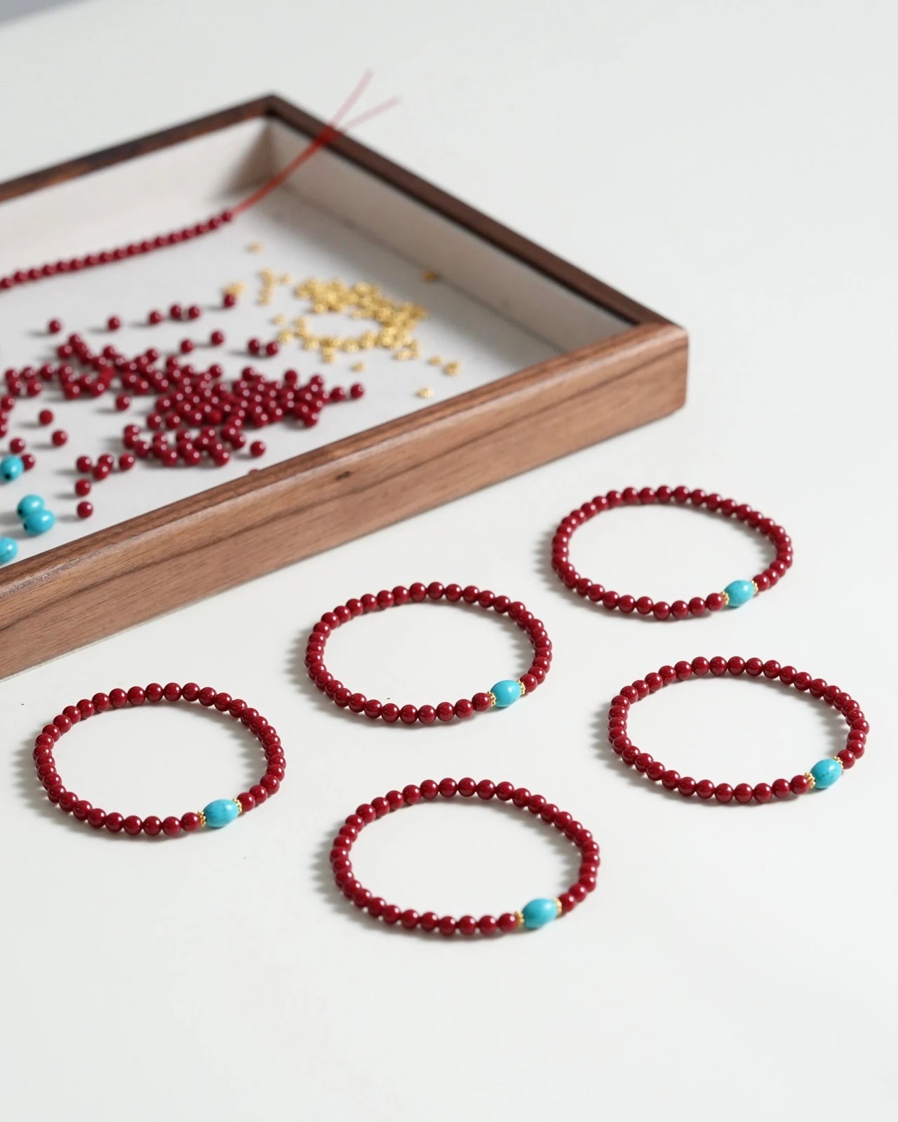 Bracelet de prospérité Crimson Sky