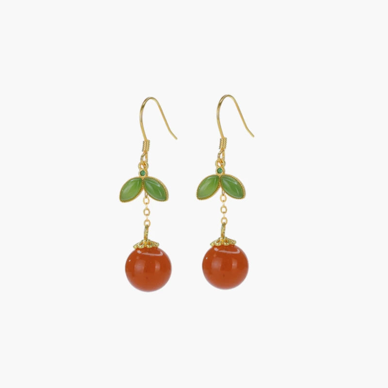 Radiant Ember Earrings
