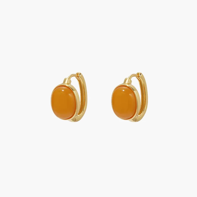 Golden Ember Earrings