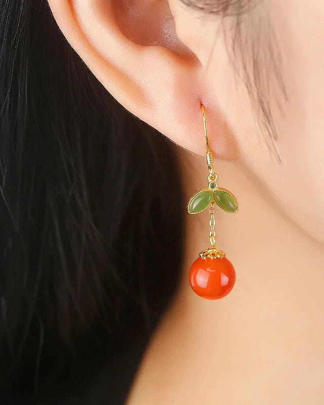 Radiant Ember Earrings