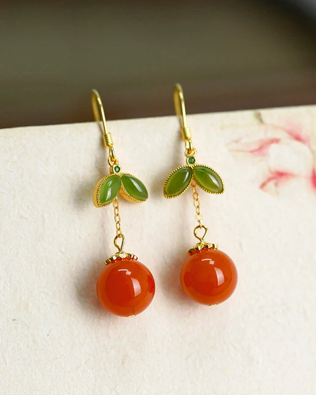 Radiant Ember Earrings