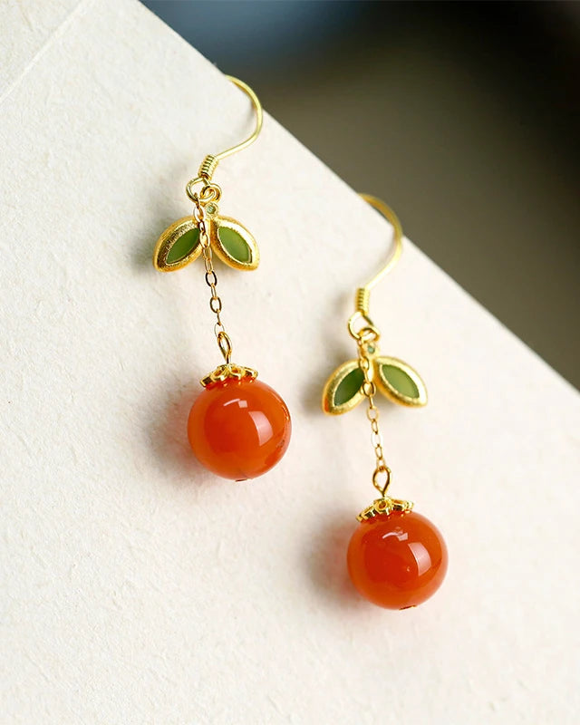 Radiant Ember Earrings