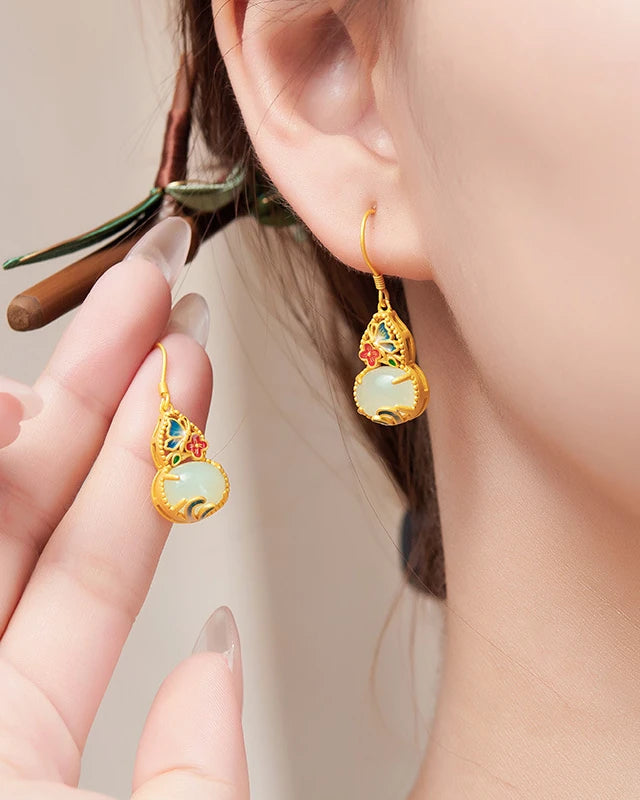 Prosperity Gourd Earrings