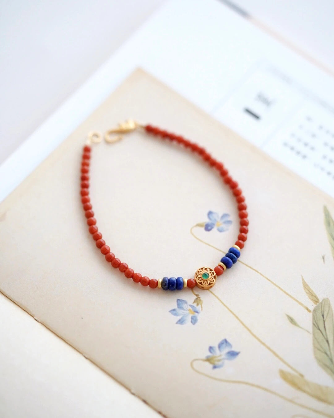 Ember–Sky Harmony Bracelet