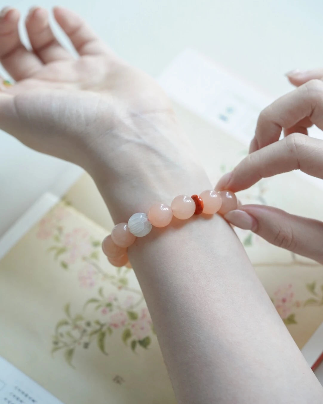 Jade Ember Alignment Bracelet