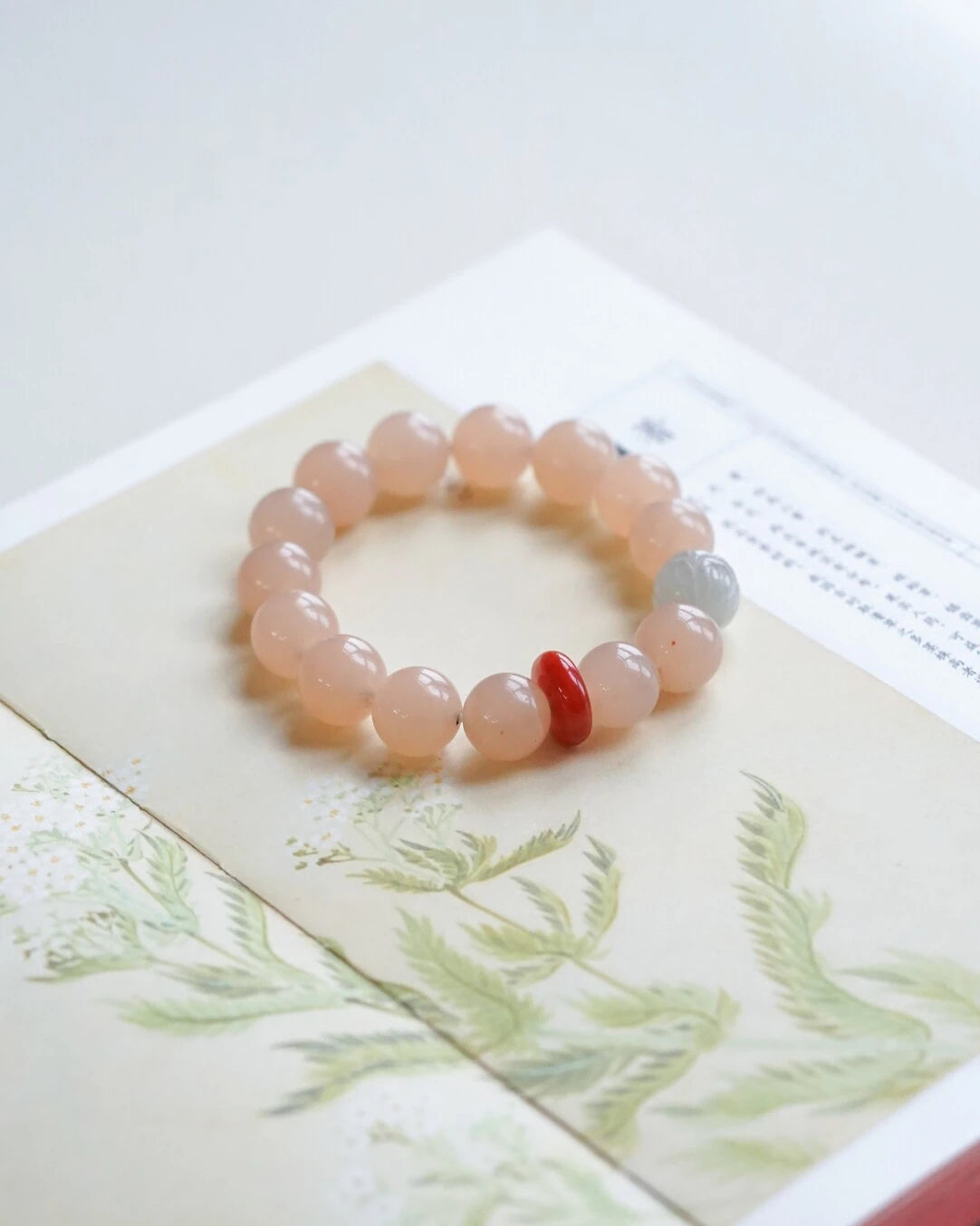 Jade Ember Alignment Bracelet