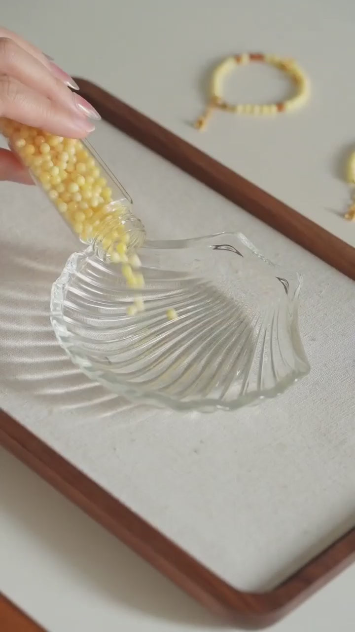 Sun & Cloud Amber Bracelet