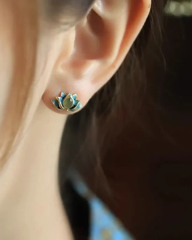 Lotus Harmony Earrings