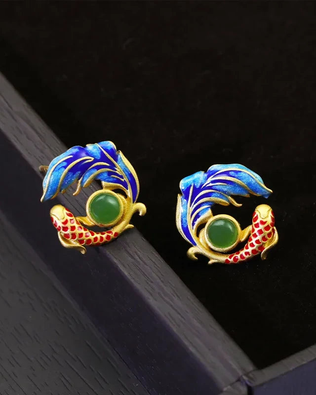 Koi Grace Earrings