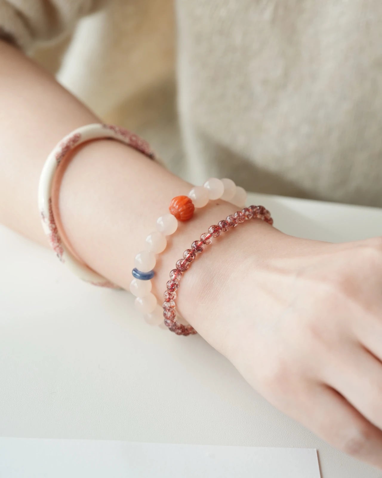 Blush Sky Alignment Bracelet