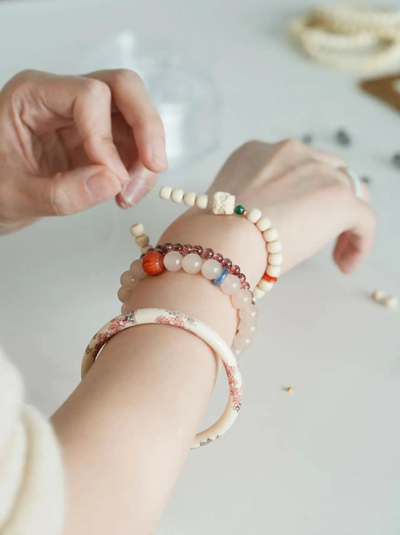 Blush Sky Alignment Bracelet