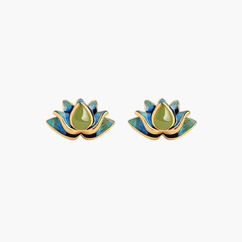 Lotus Harmony Earrings