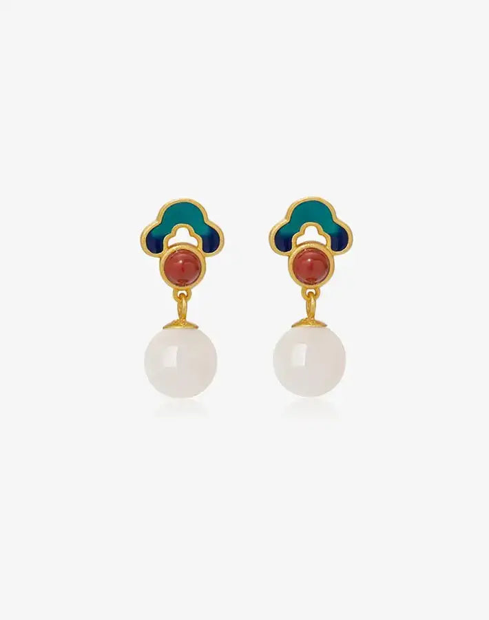 Serene Flame Earrings