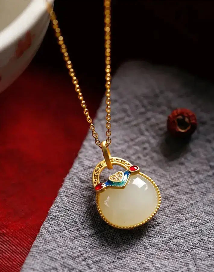 Serenity Lock Necklace