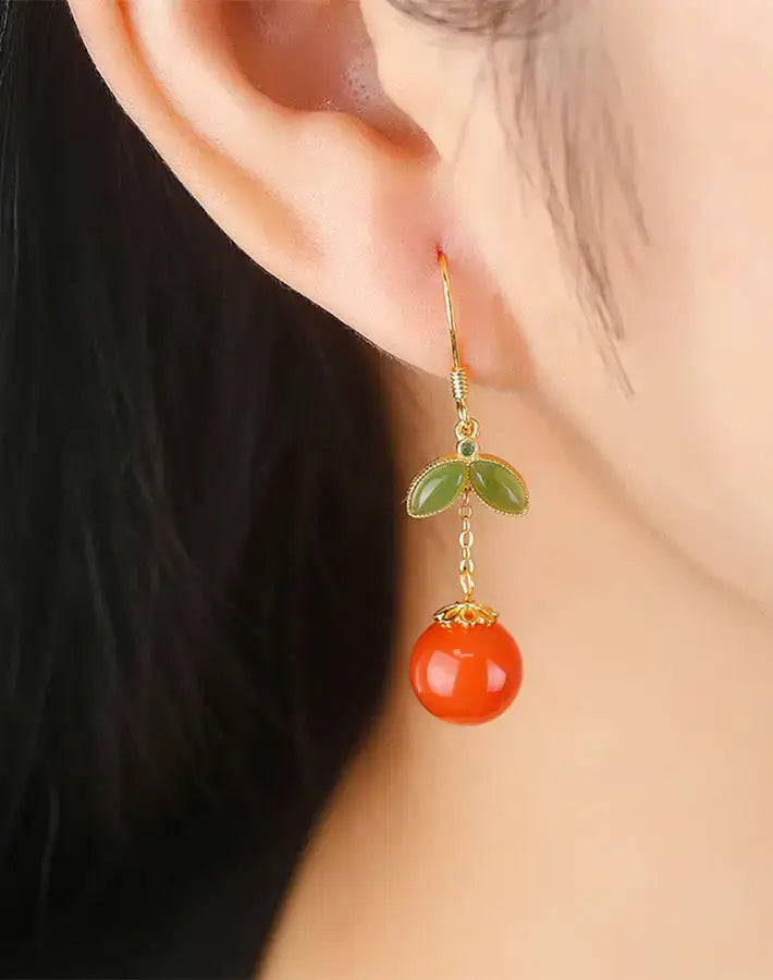 Radiant Ember Earrings