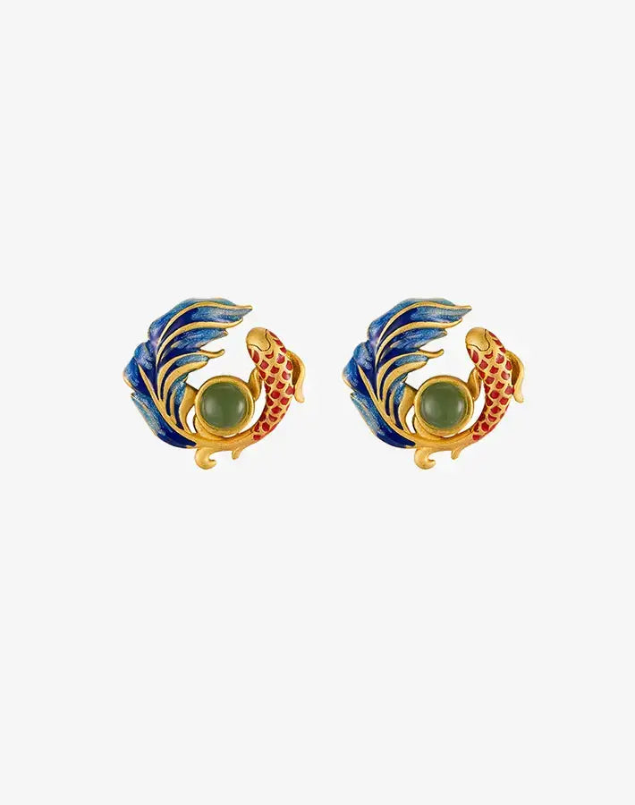 Koi Grace Earrings