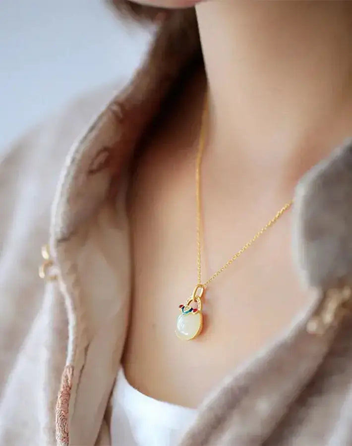Serenity Lock Necklace