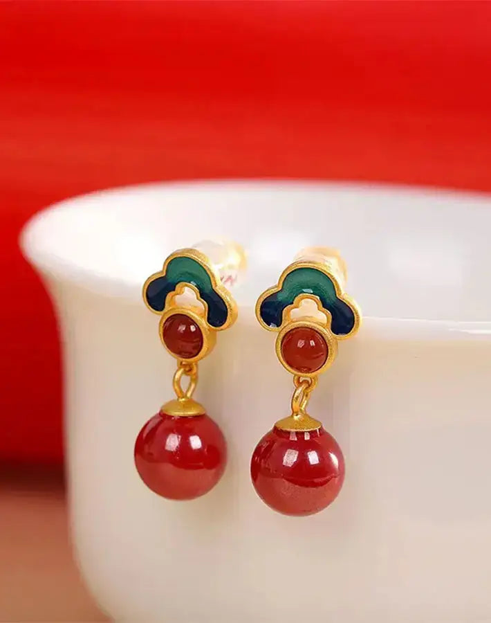 Serene Flame Earrings