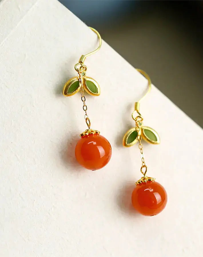 Radiant Ember Earrings