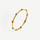 Multicolor Multi-Shape Station Bangle