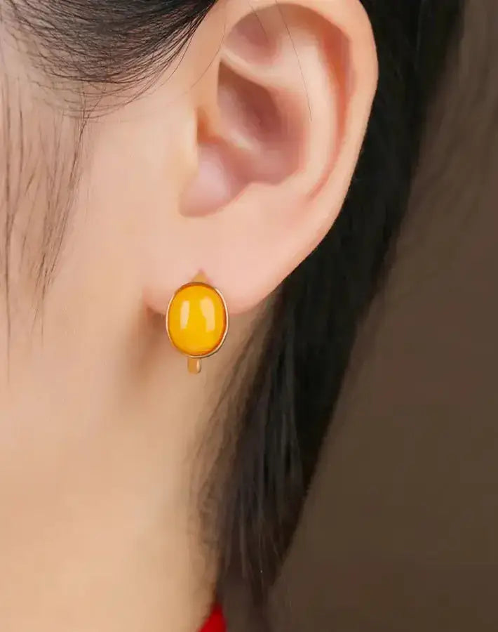 Golden Ember Earrings