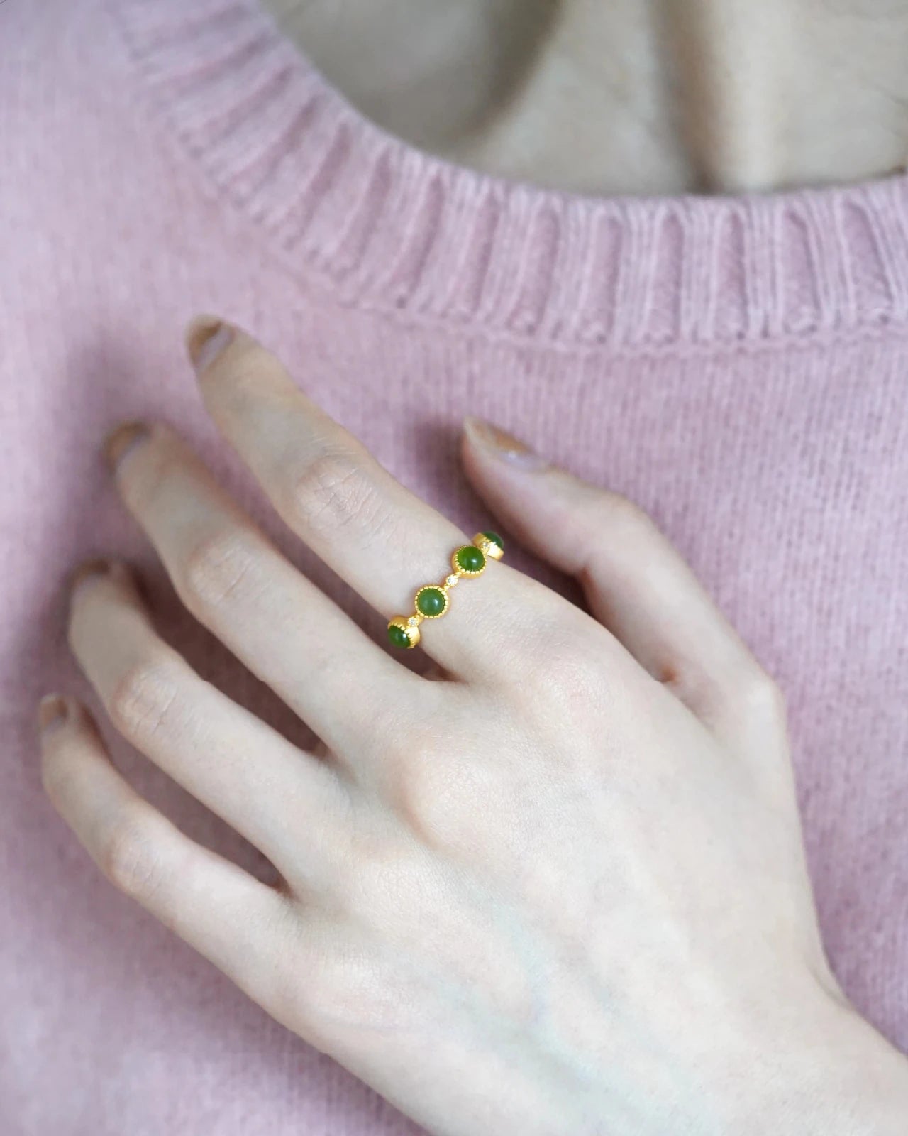 Serenity Spark Ring