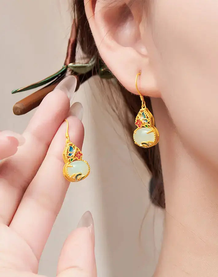 Prosperity Gourd Earrings