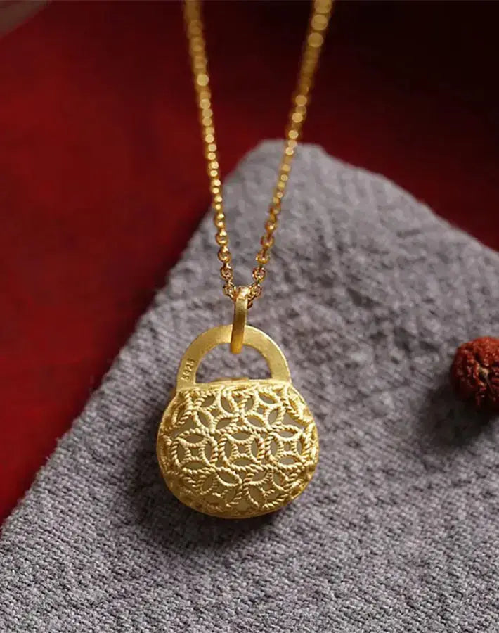Serenity Lock Necklace