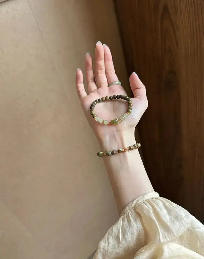 Verdant Heart Bracelet