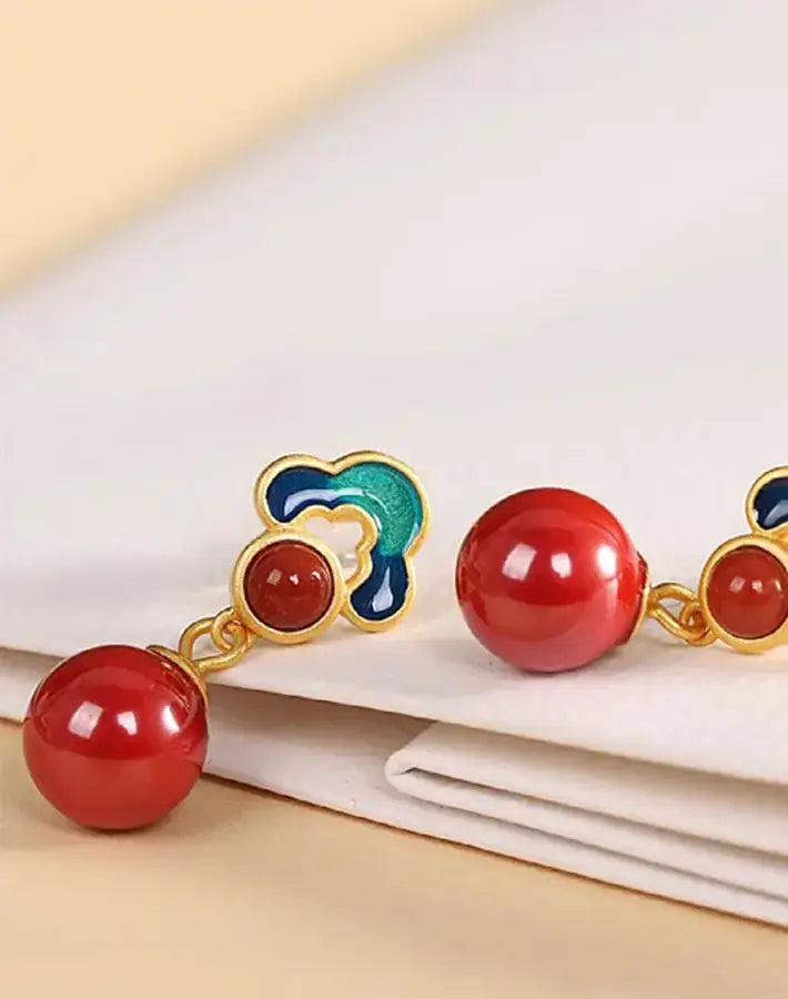 Serene Flame Earrings
