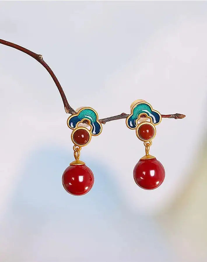 Serene Flame Earrings
