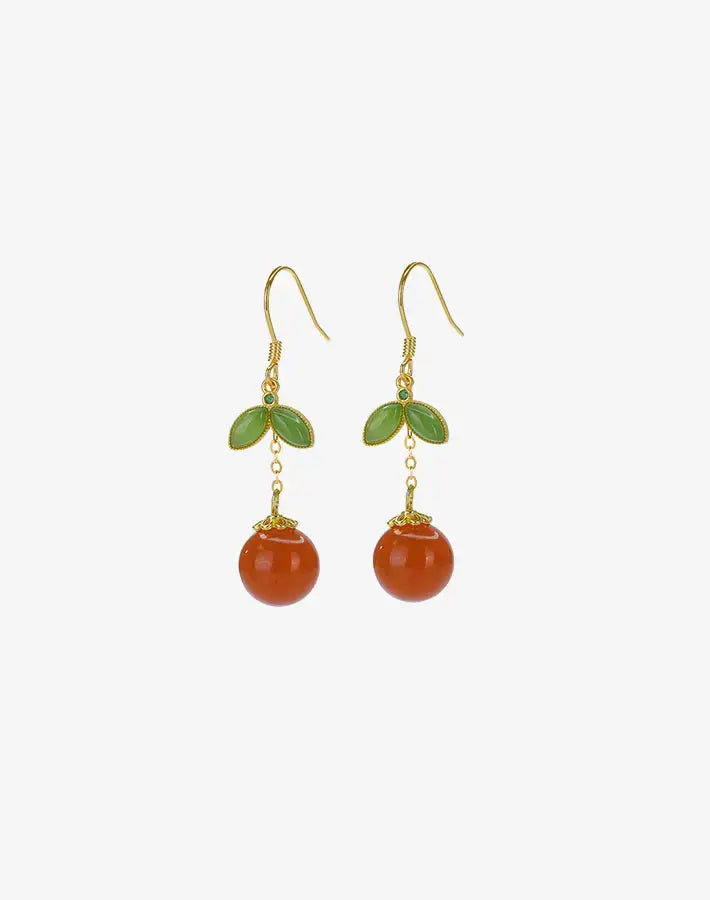 Radiant Ember Earrings