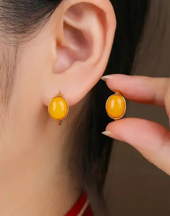 Golden Ember Earrings