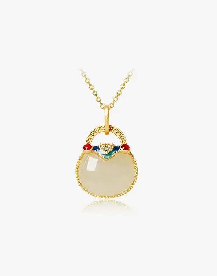 Serenity Lock Necklace