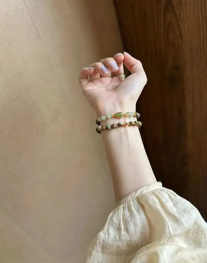 Verdant Heart Bracelet