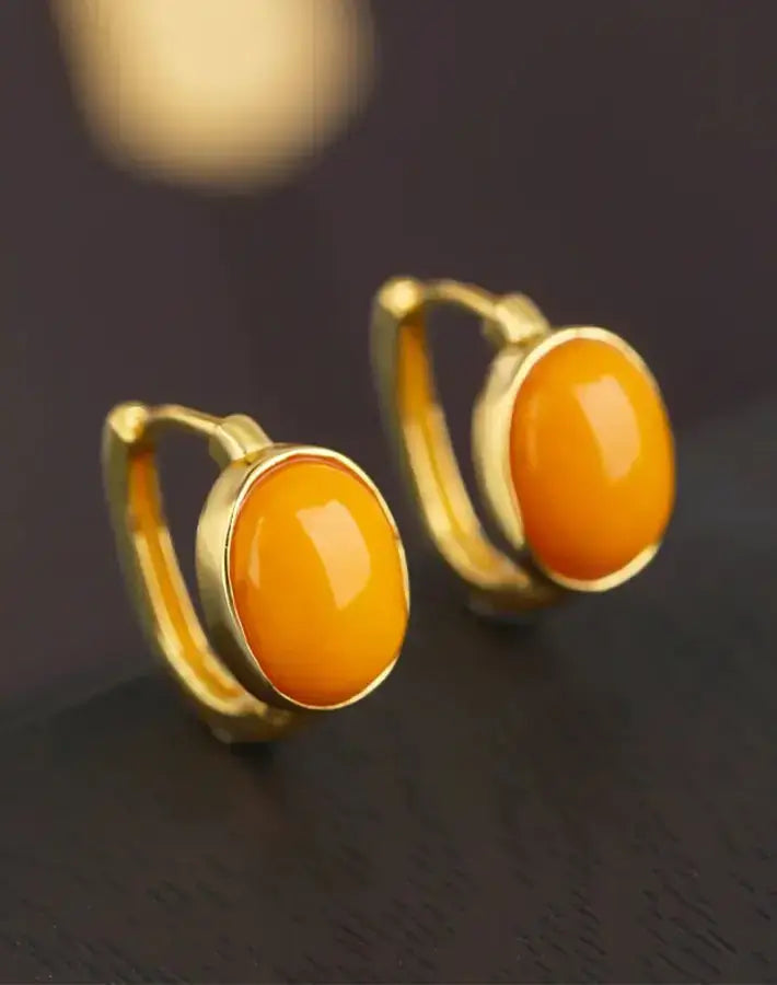 Golden Ember Earrings