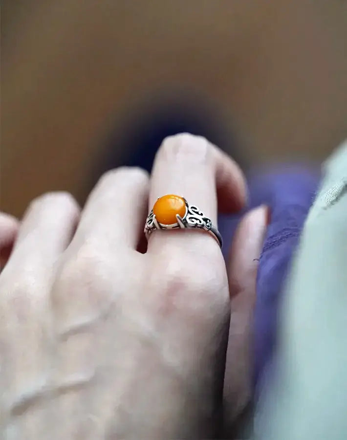 Solar Calm Ring